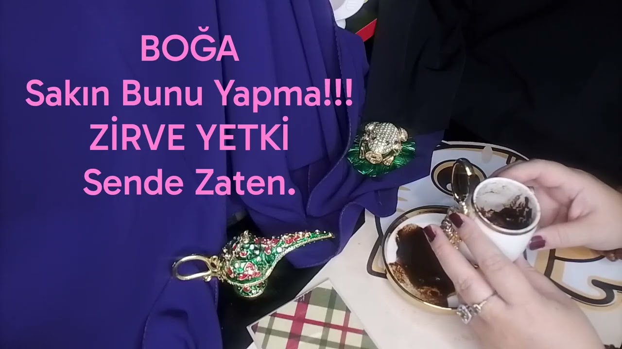 BOĞA BURCU - Tepki verme!!! Doğru zaman değil.