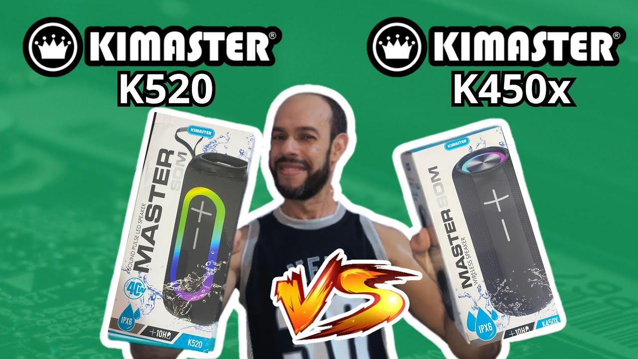 KIMASTER K520 🆚 KIMASTER K450x | Um comparativo de duas caixas custo benefício muito grande.
