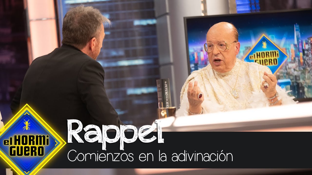 Rappel desvela cómo empezó en el mundo de la adivinación con tan solo 12 años - El Hormiguero