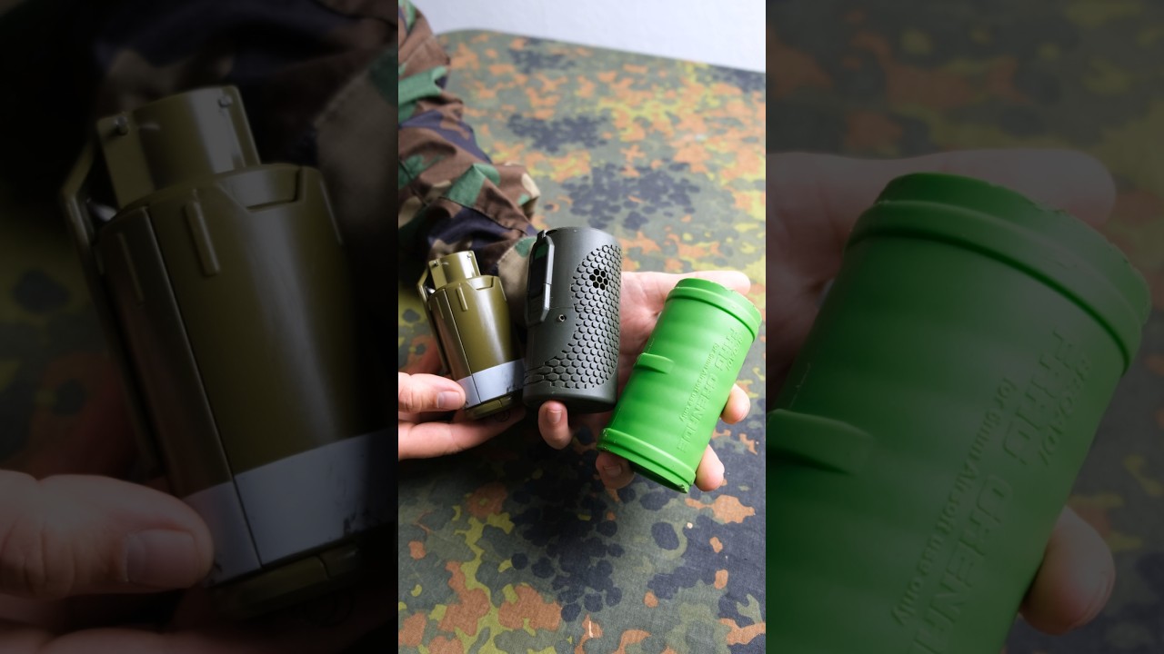 #Airsoft Granaten von g&uuml;nstig bis teuer. #bbwar