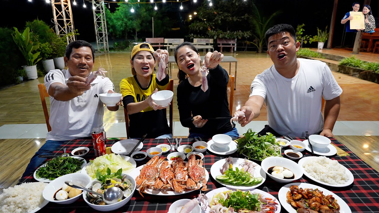 Về Quảng Bình Ăn đặc sản Canh Cá Đuối Xương Rồng và Hải sản Biển Nhật Lệ cùng A Hải Sapa TV Nga Sumo