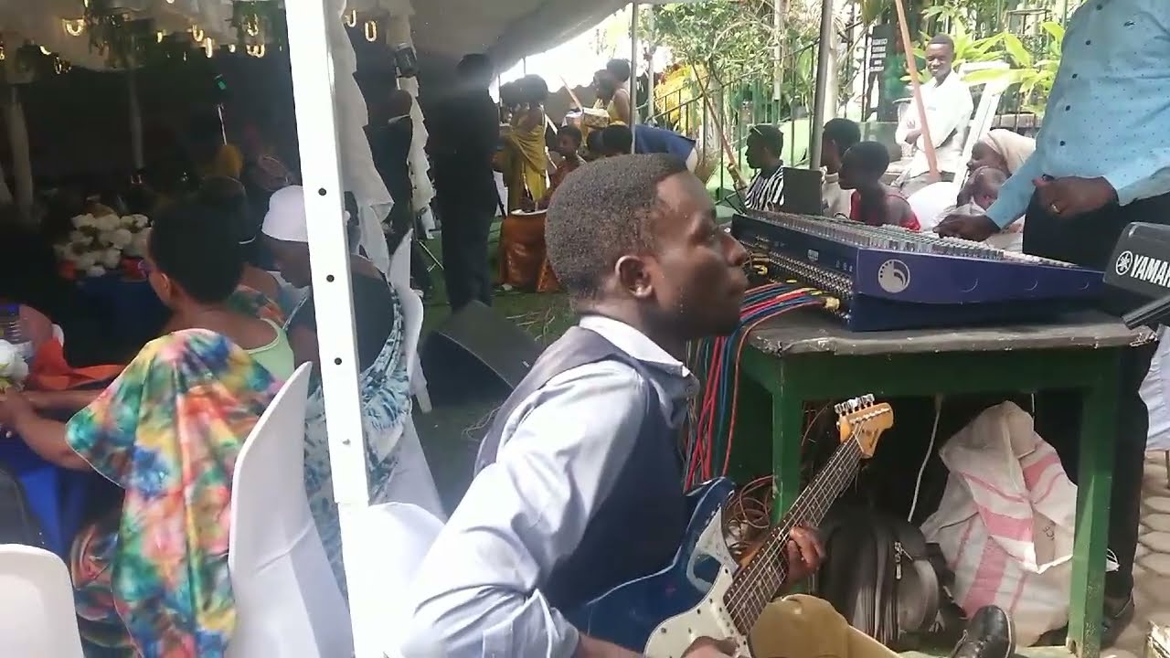 UMUSEKE ART RWANDA BAND Live performance in wedding #wedding #liveband