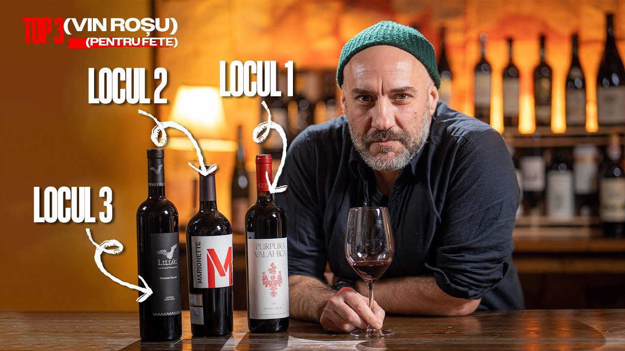 Top 3 vin roșu pentru femei. Ce mai bem? cu Radu Dumitrescu