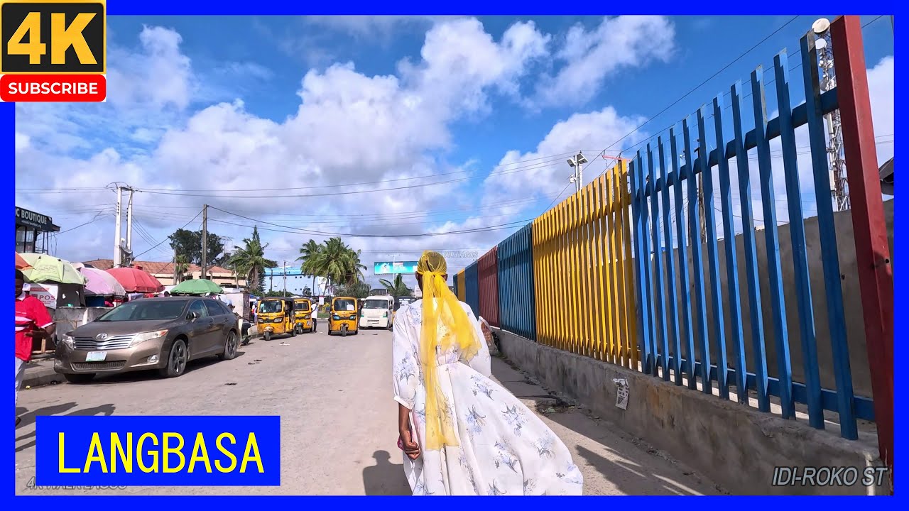 🇳🇬🚶‍♂️ **4K Walking Tour: Langbasa - Ajah, Lekki, Lagos, Nigeria** 🌍