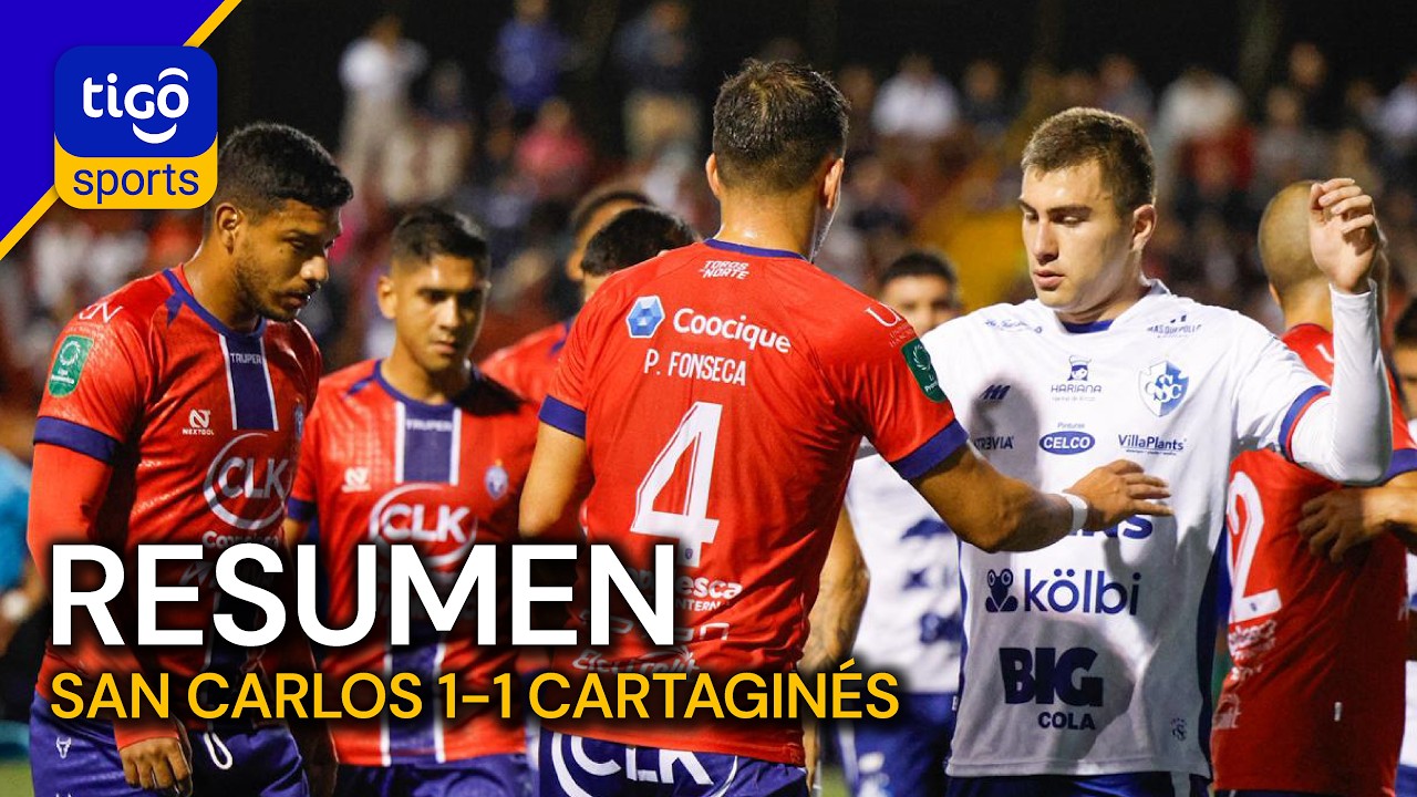 Resumen San Carlos 1-1 Cartaginés II FECHA 9
