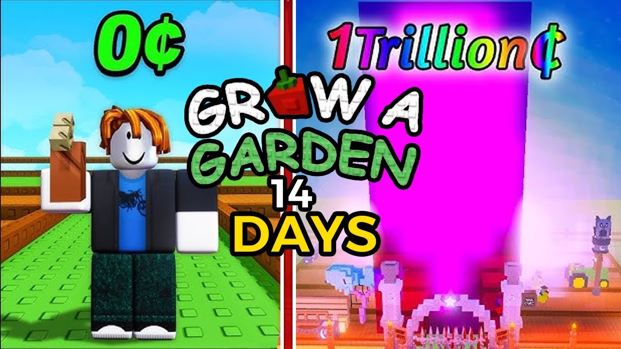 Roblox I Spent 2 Weeks In Grow a Garden  ١٤ رۆژم بەسەربرد لە یاری باخچەکە