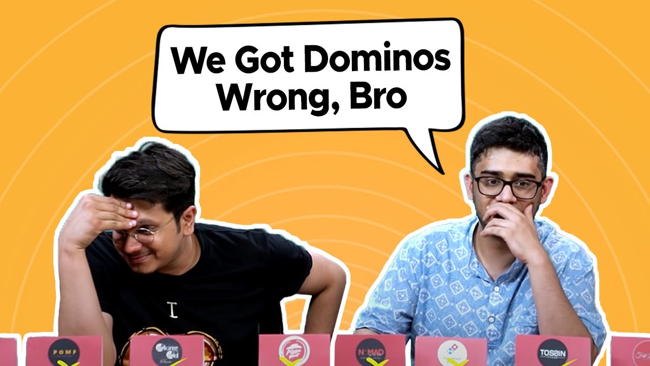 Match The Pizza To Their Brand Challenge Ft. @smackchie and @akshaynayar148 | Zomato
