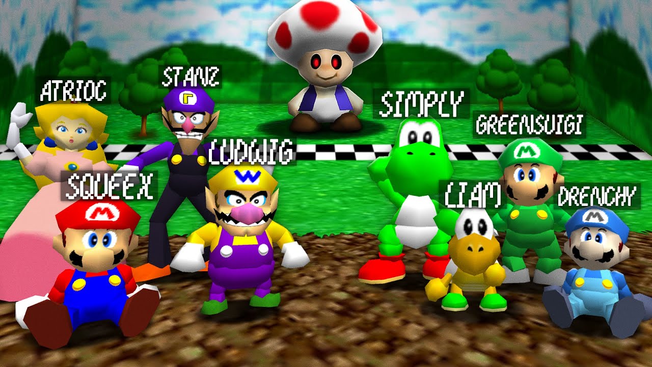 Who will survive the Mario 64 Squid Games?