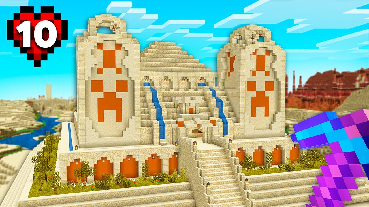 J'ai AM&Eacute;LIOR&Eacute; un TEMPLE du D&Eacute;SERT dans Minecraft Hardcore