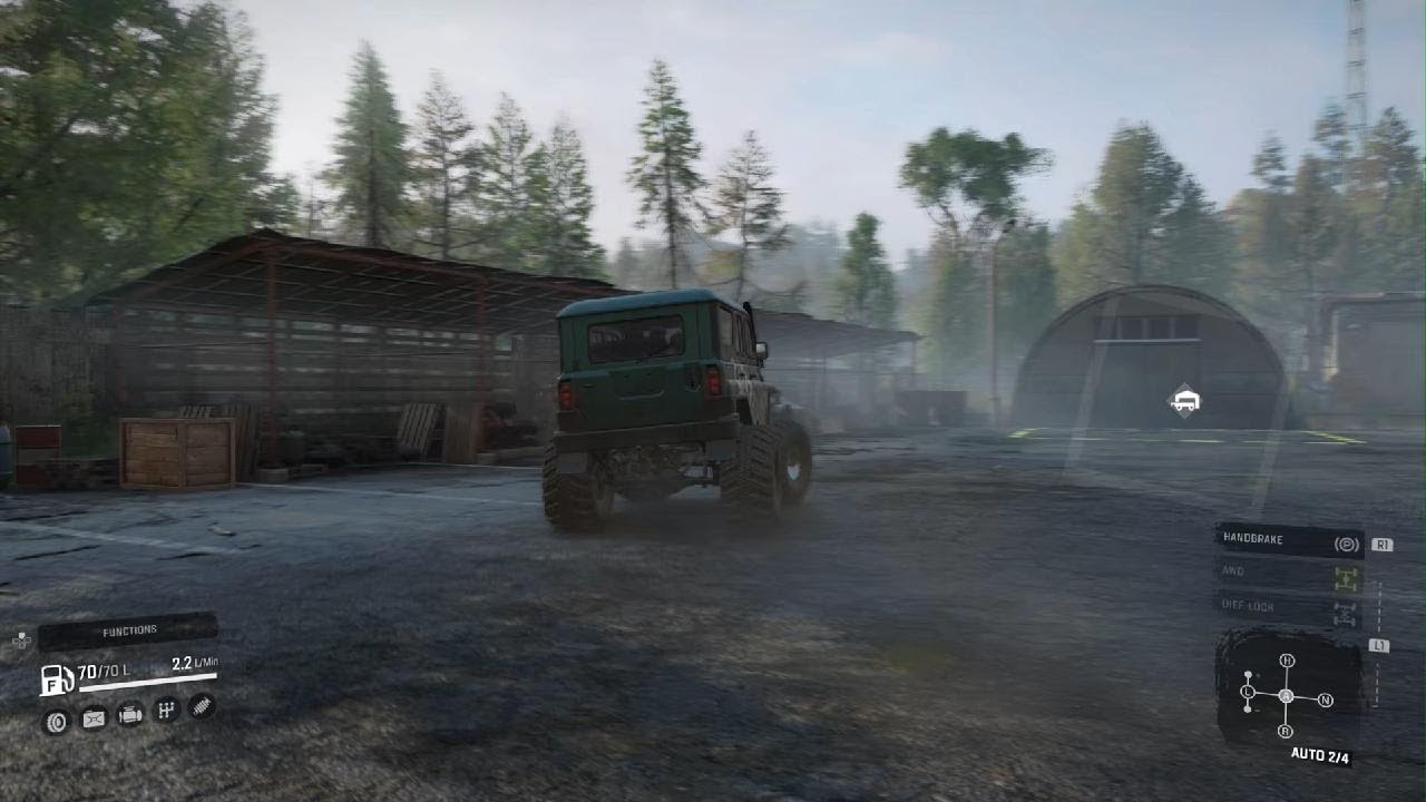 SnowRunner_ messing wing dlc marshal and Bart moded marshal on summer map