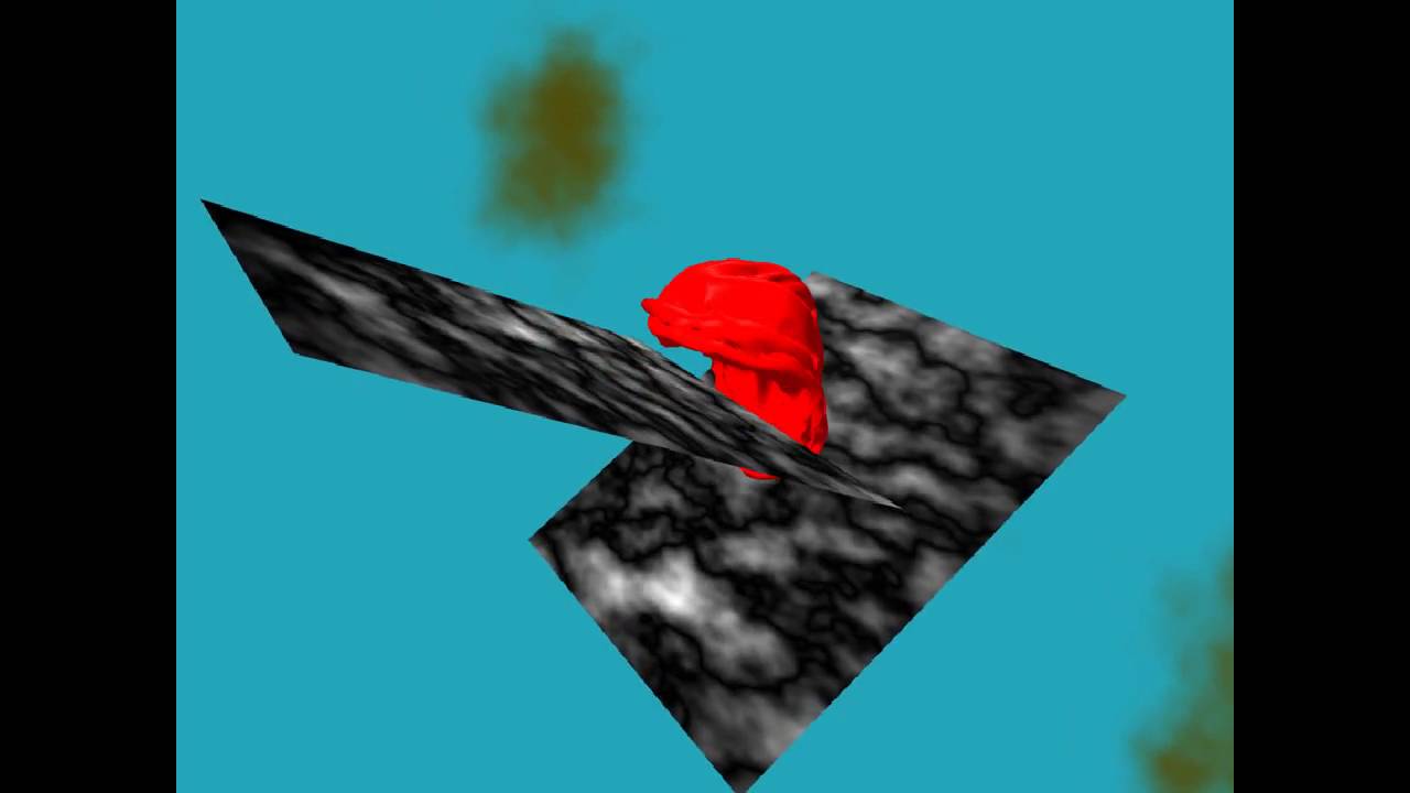 3D Animation - First Attempt At Flowing Blob