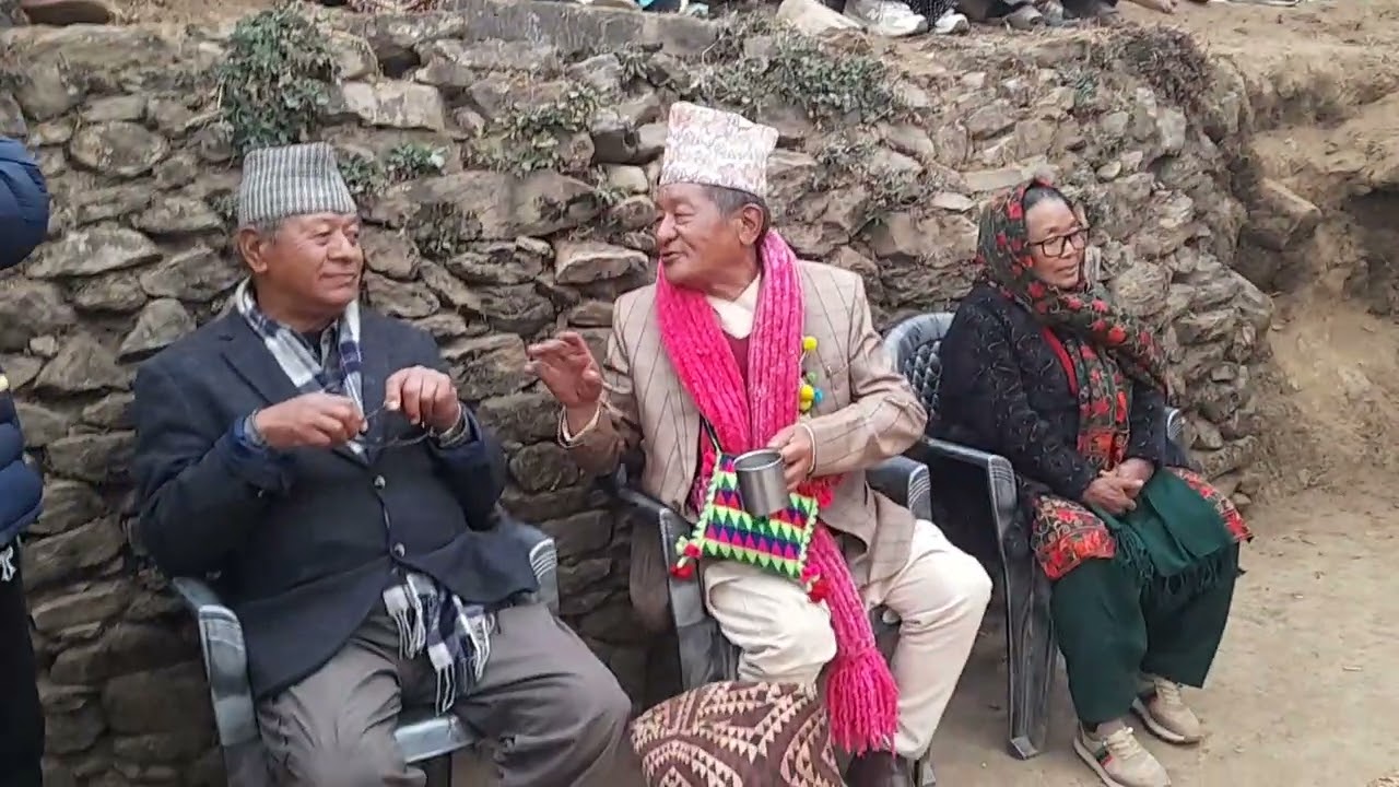 किराँत नाछिरिङ संस्कृति अनुसार चेलिले पसल राख्ने कार्यक्रम #बादेलखोटाङ #badelkhotang #kiraticultural