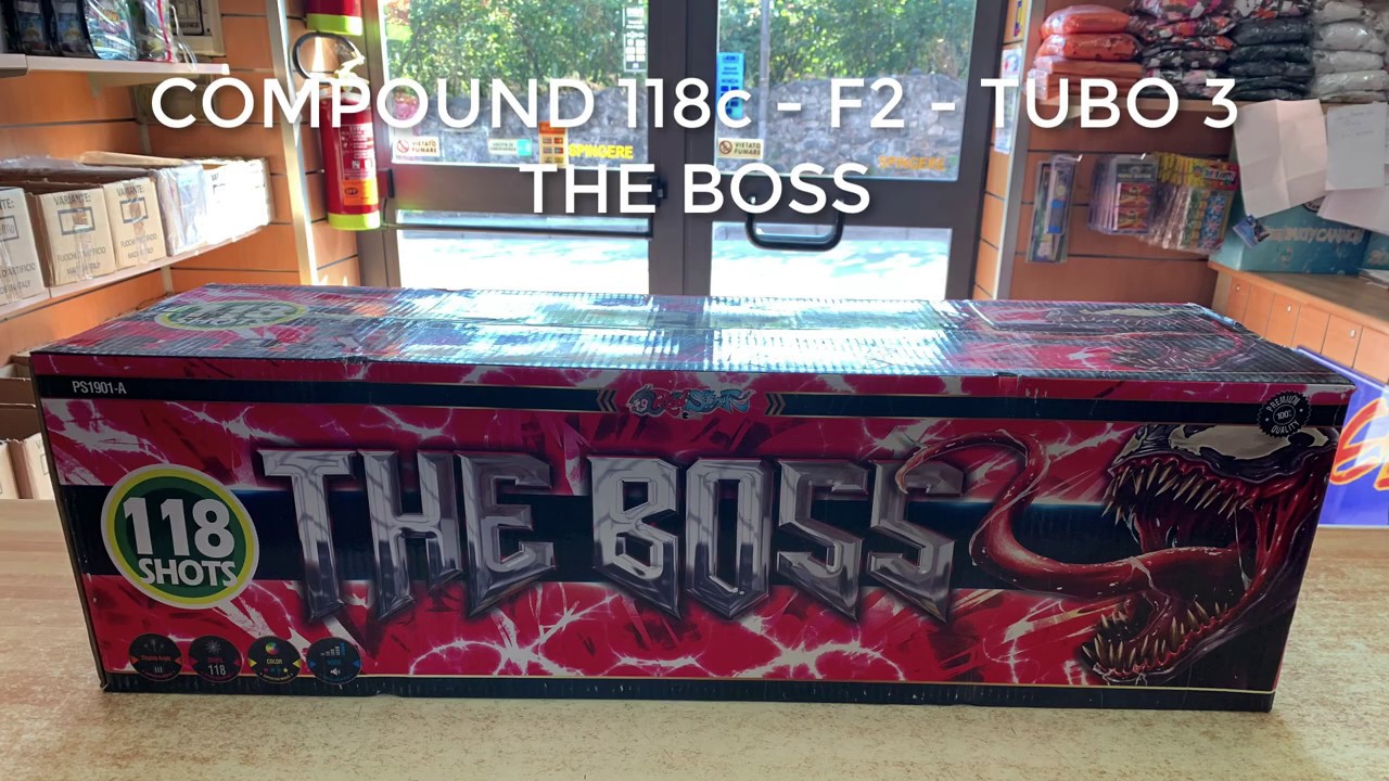 THE BOSS - 1901-A - COMPOUND 118 COLPI - 1/1 - F2 - TUBO 3