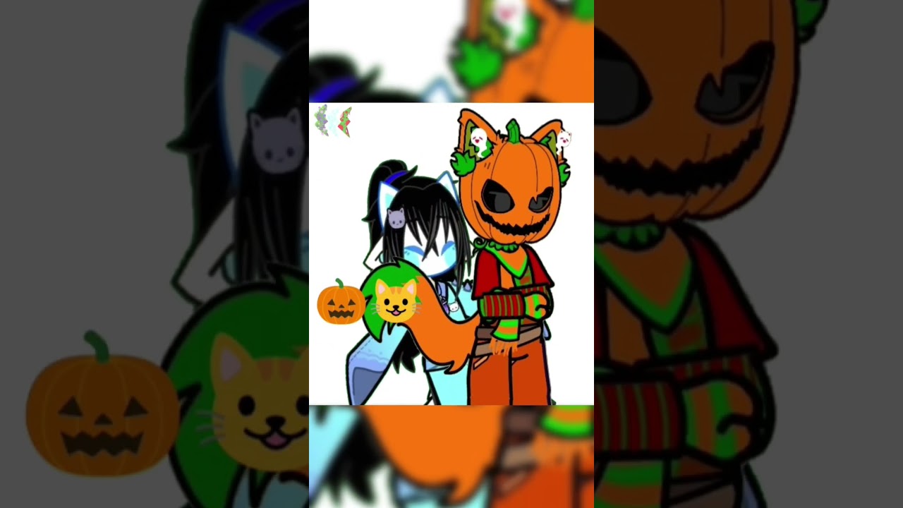 🎃😺,💸🙋&zwj;♂️👤 #kitti #мао #теква #gacha #гача #memes