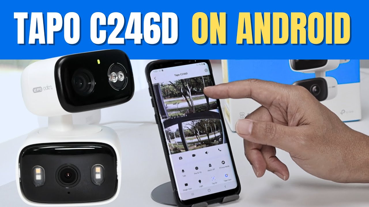 Tapo C246 на Android — протестировано на Samsung Galaxy S8+