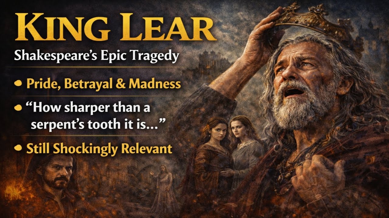King Lear Summary & Famous Line | English Literature Guide #KingLear #Shakespeare #EnglishLiterature