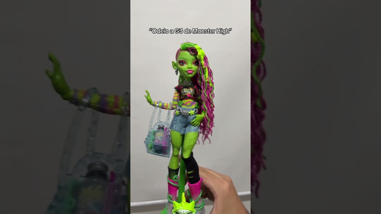 Eu juro que eu prefiro Monster High G1 😭 