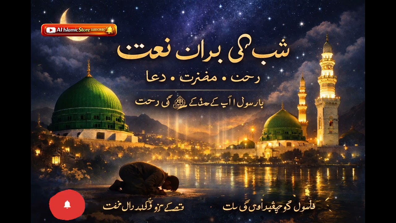 شبِ برات کی نعت | رحمت، مغفرت اور دعا | Shab e Barat Naat 2026