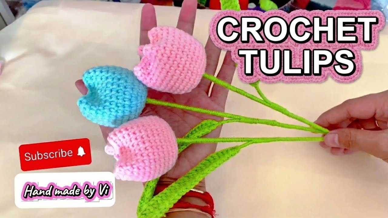 The Art of Crochet Tulips: Advanced Pattern & Professional Finishing