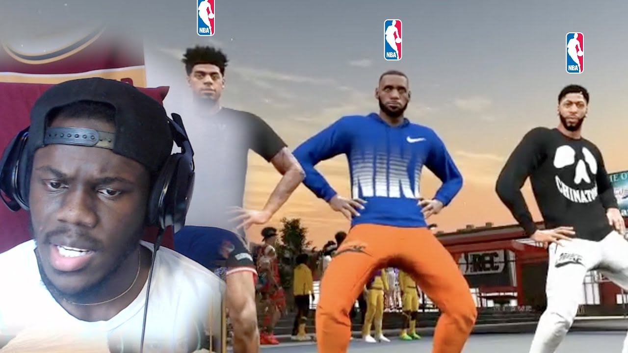 LEBRON JAMES FIRST PARK GAME with ANTHONY DAVIS from THE NBA BUBBLE (Quinn Cook Pov)