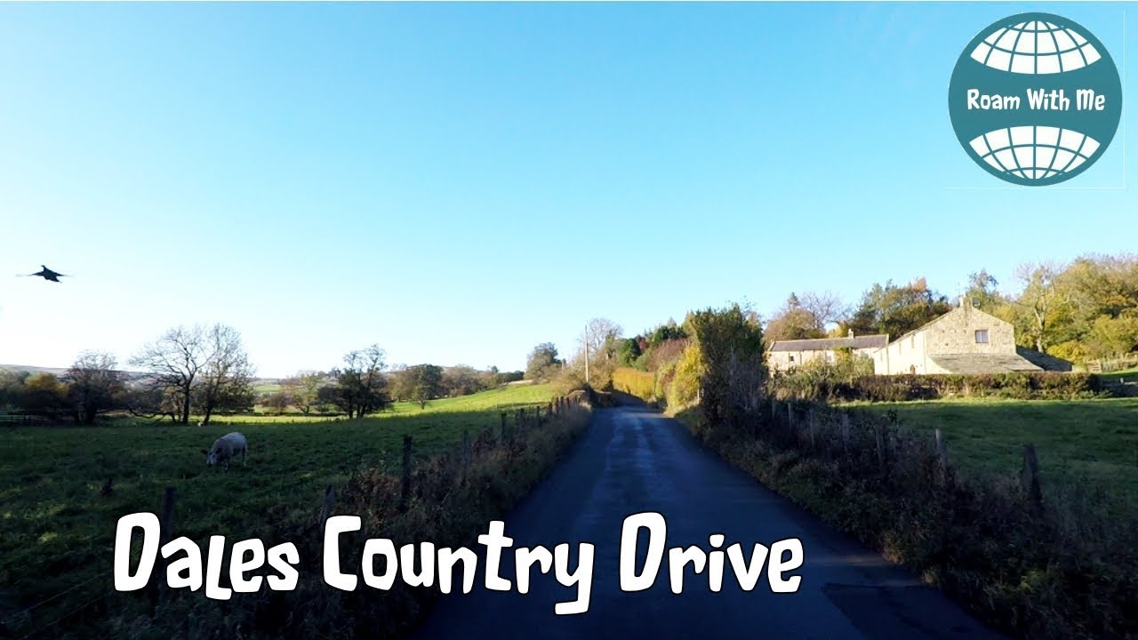 Slow tv Drive in Upper Nidderdale, Yorkshire, England