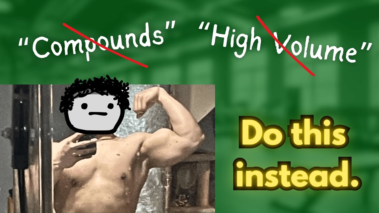 You're going to f*** up arm training.