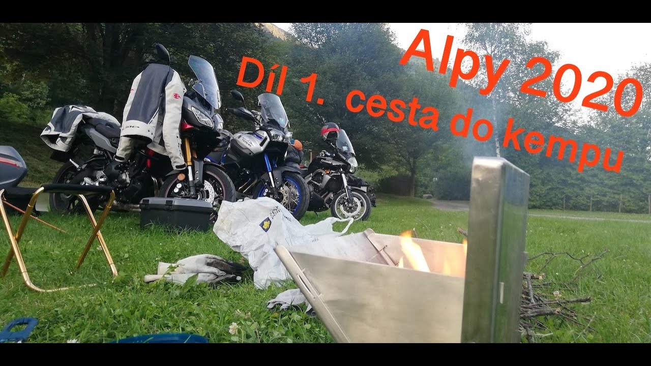 Alpy 2020, Cesta do kempu. D&iacute;l 1/3.
