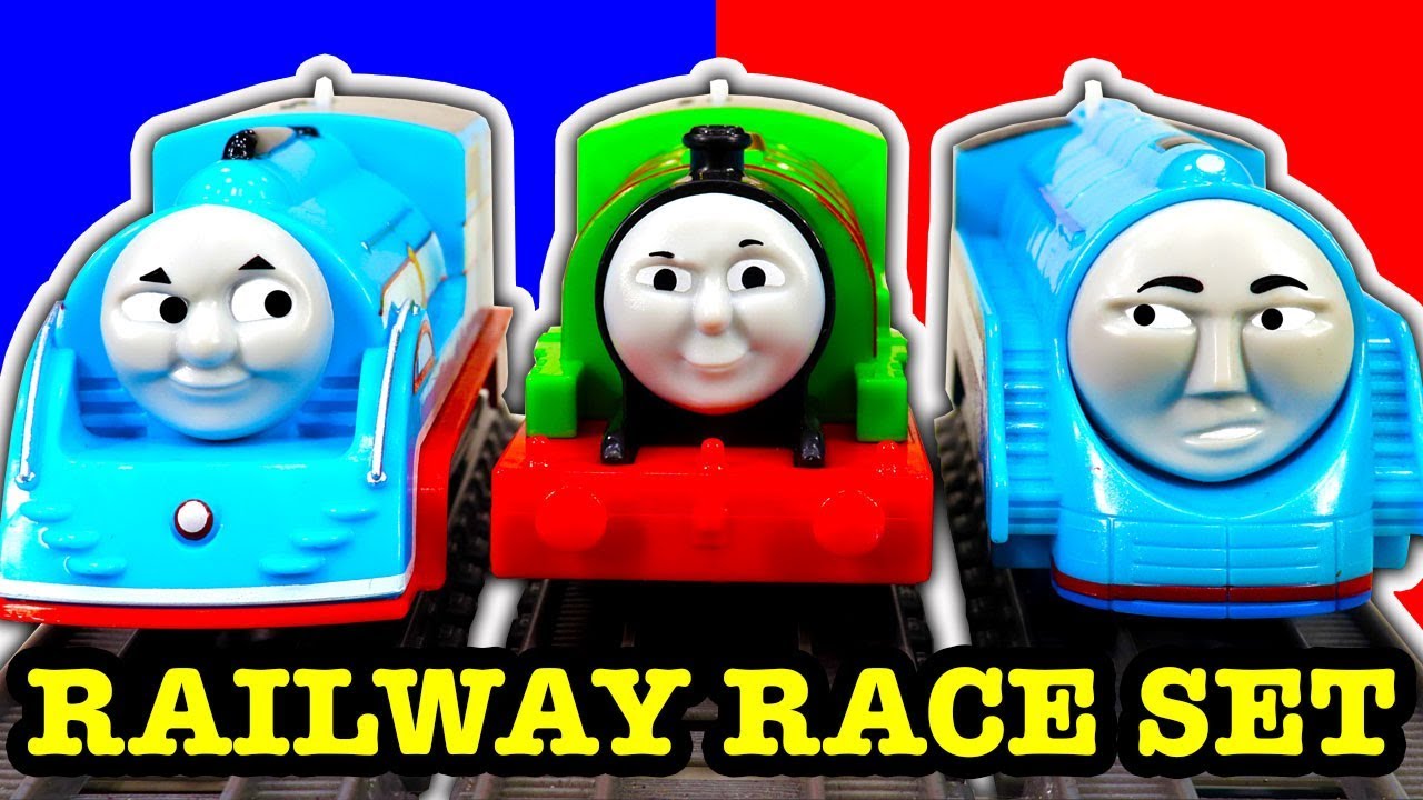 Thomas TrackMaster Railway Race Set Ultimate Na Na Na Streamlining Fun