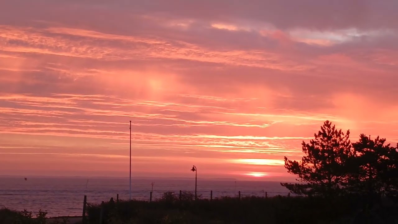 Sylt Wetter - vor Sonnenaufgang - 18.12.25 - 8.46 h