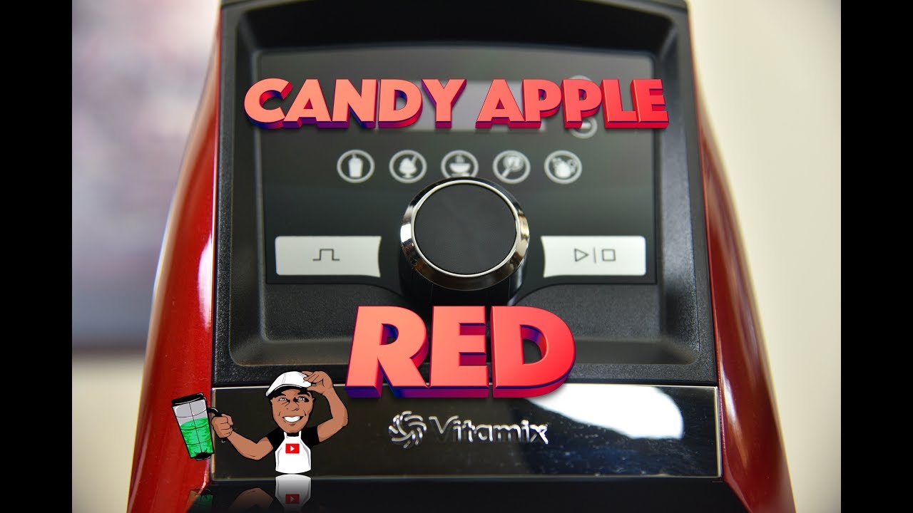 ALL NEW Candy Apple Red Vitamix Ascent A3500 (Holiday Edition)
