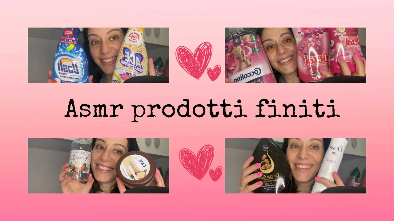 Asmr ~ Prodotti finiti • cura della casa e cura della persona ~ Asmr ita