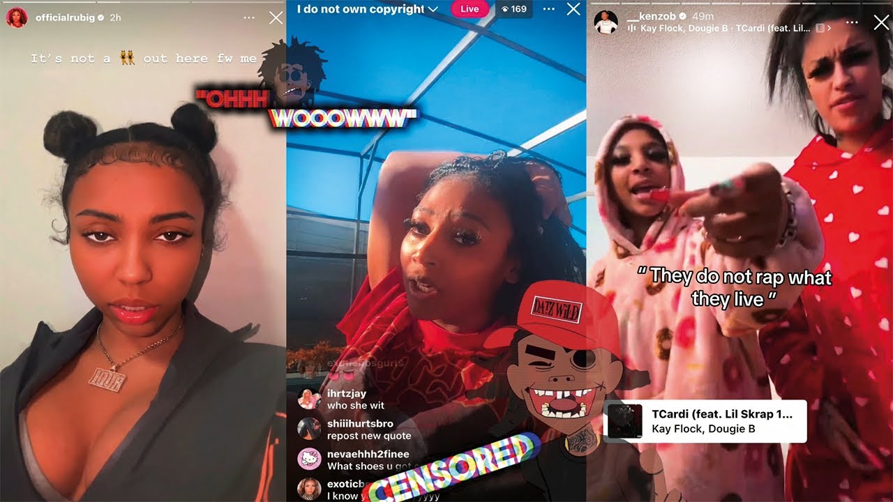 Murda B Says She Regrets Dissing!😳+Kenzo B & Murda Now Beefing With Rubi G??