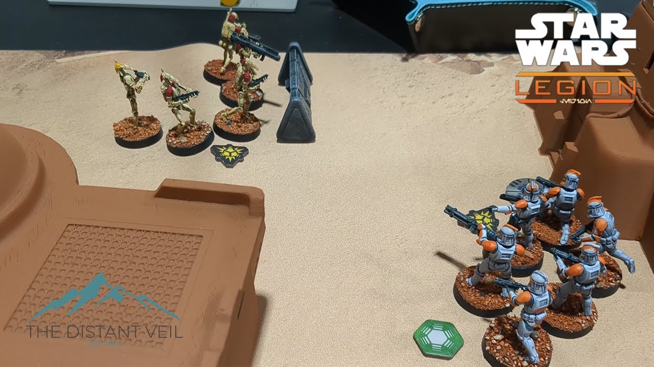 No Rules, No Problem - Star Wars Legion Battle Report Episode 1: Galactic Republic VS CIS