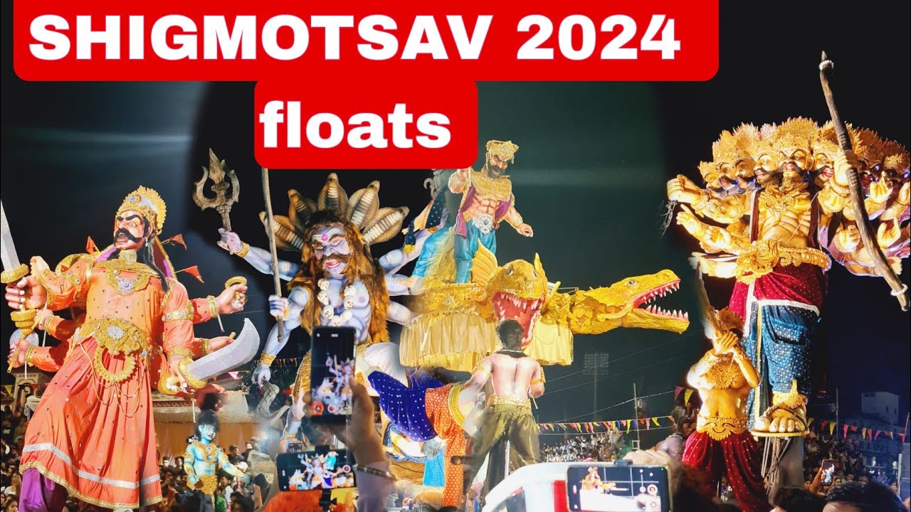shigmotsav floats 2024 | porvorim Goa | shigmo goa | #thegoanboy