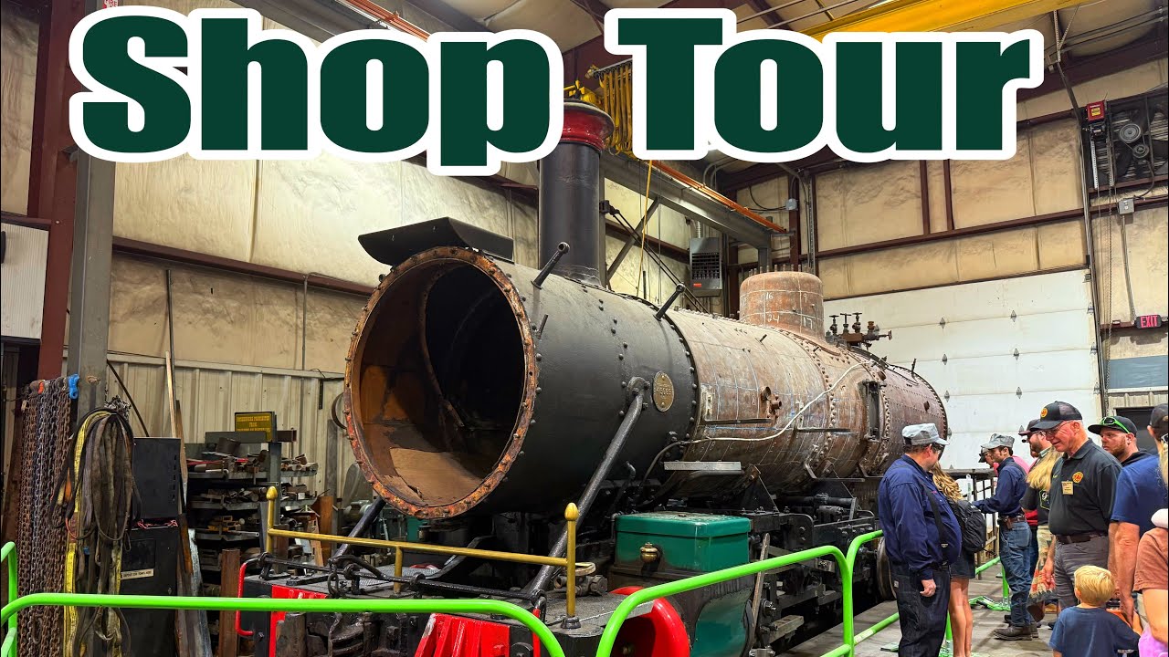 Tweetsie Rail Road Shop Tour 2025