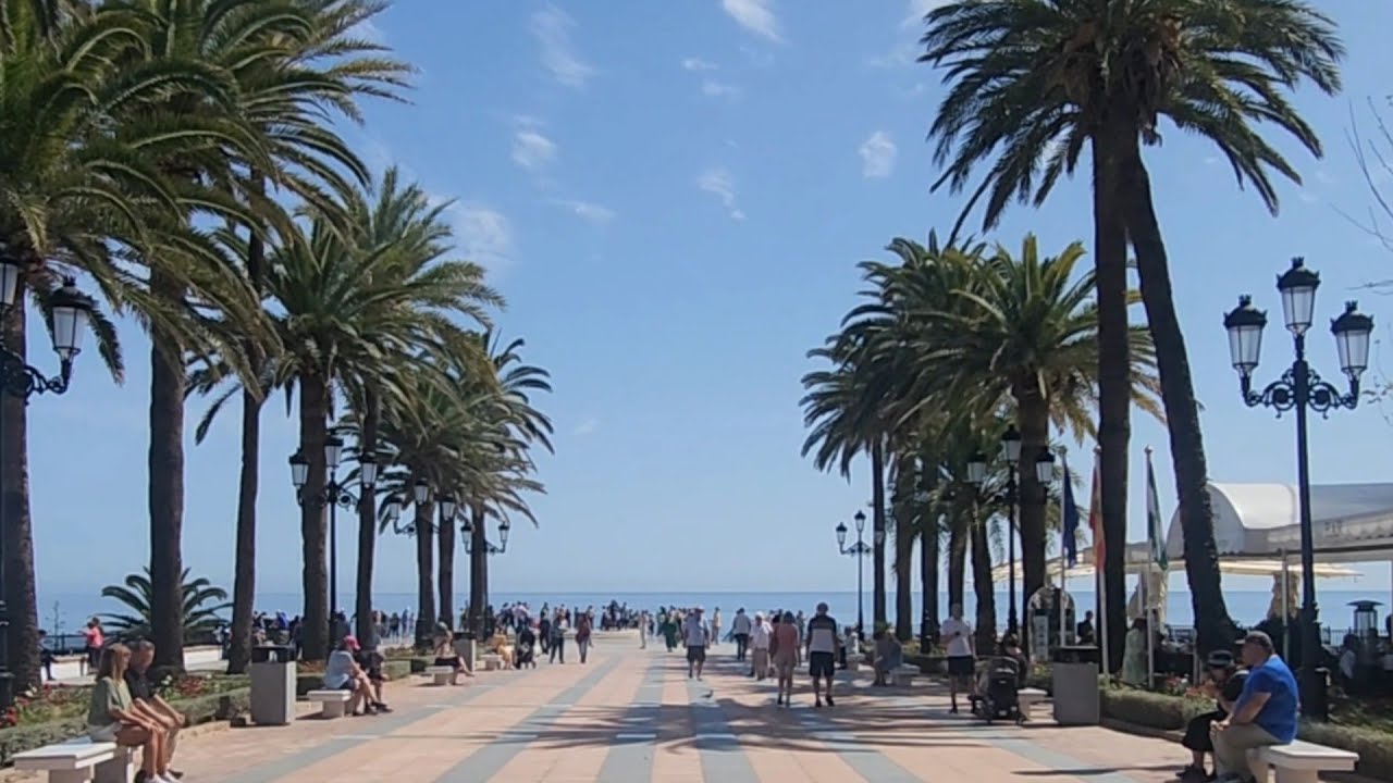 April 1st 2025 Visiting Nerja, Province of Malaga,  Spain