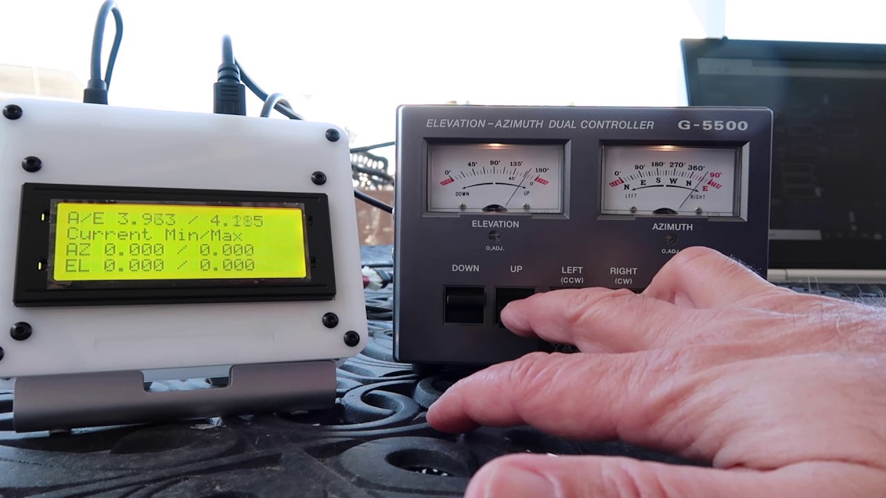 S.A.T. Satellite Rotator Controller - Manual Voltage Calibration Yaesu G5500