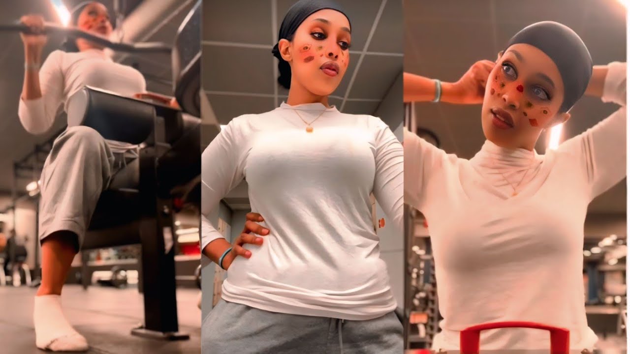 Salma Jama Oo Gym Ku Raaxeesaneysa 😱💪😳
