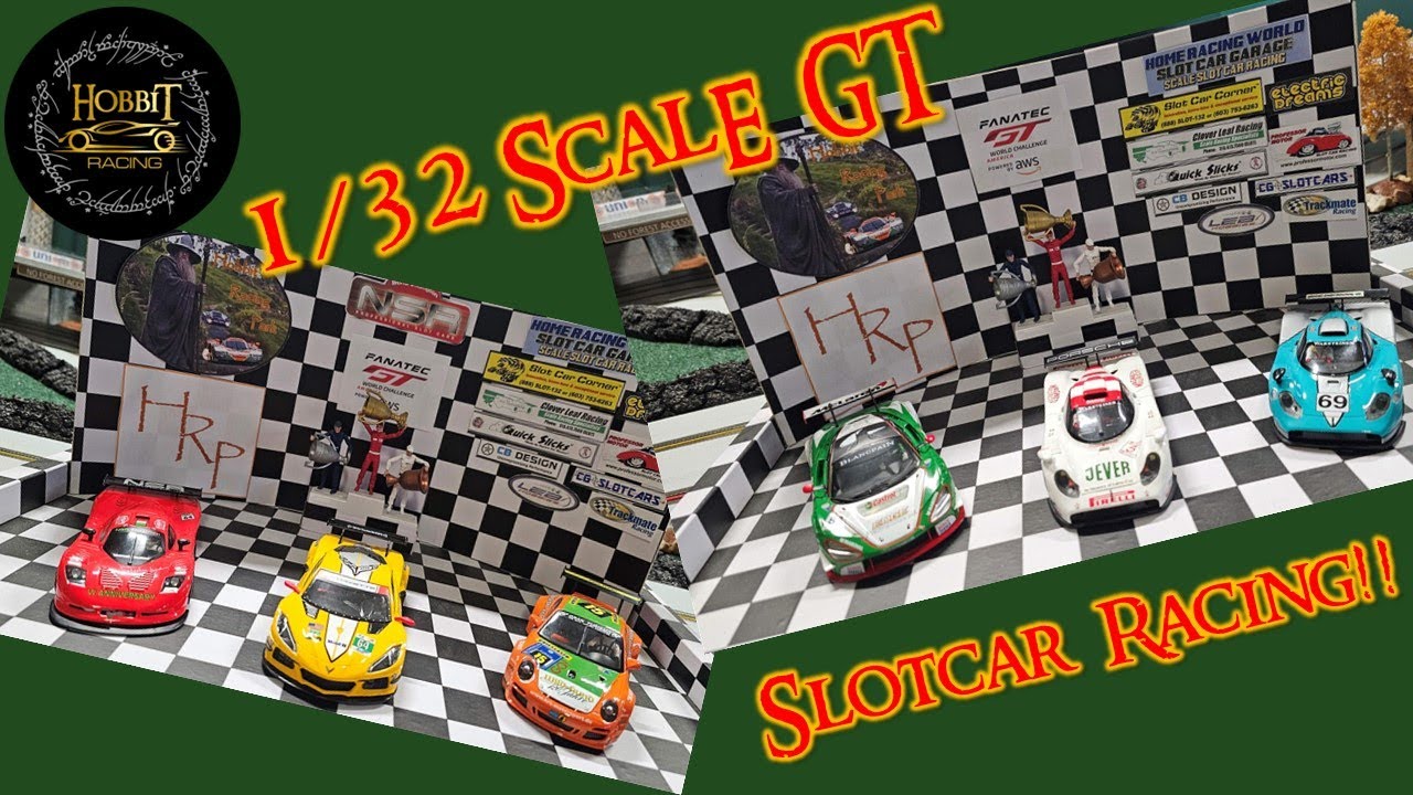 1/32 Scale Slot Car Racing: NSR GT & GT High Performance Highlights