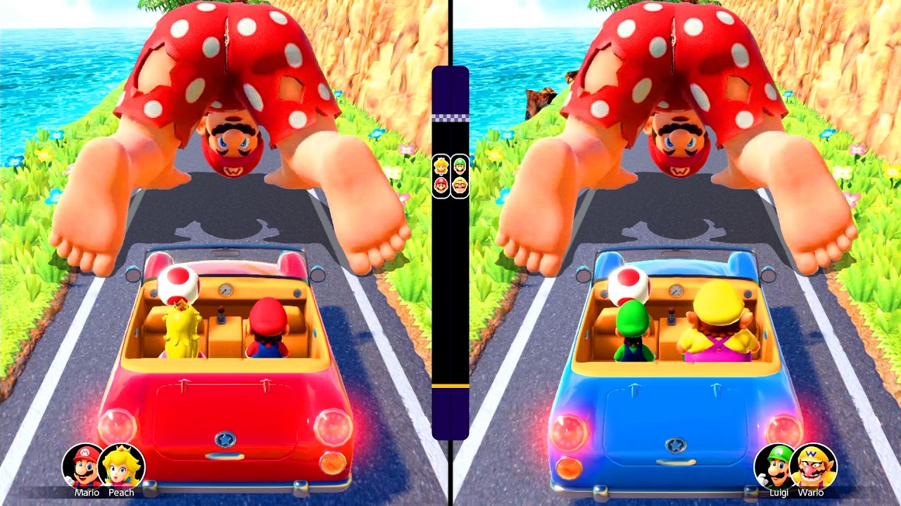 【マリオパーティ スーパースターズ】 真のボスはピーチ姫！？ワリオの悪事も粉砕する最強プリンセスの容赦なきお仕置き (たつじん)
