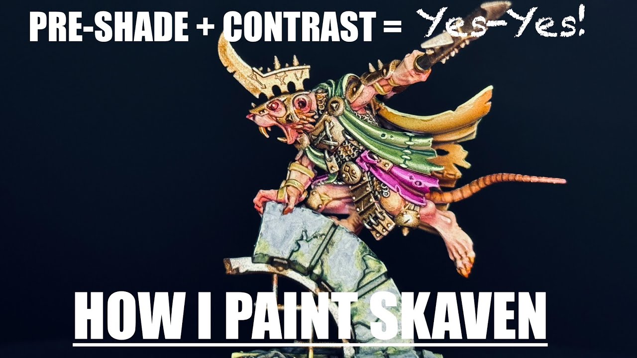 How To Paint: Skaven From Warhammer | Easy Tutorial