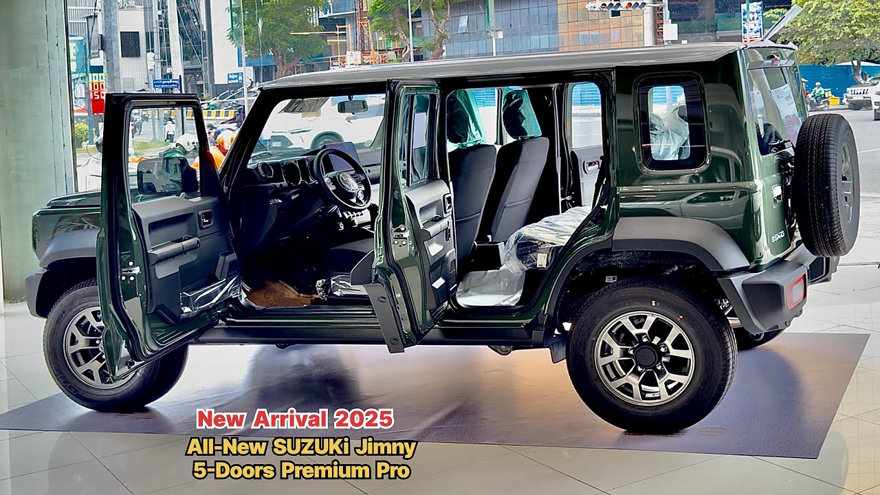 New 2025! All New Suzuki Jimny 5-Doors Premium Pro - King Off-Road, Interior, Exeterior Walkaround