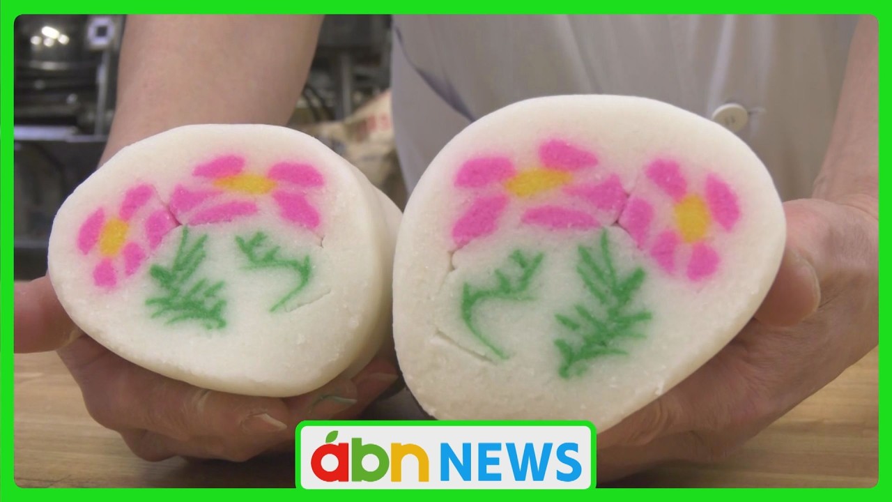 〝春を呼ぶ菓子〟その名は『雲平』 職人たちの手作りで色鮮やかな絵柄が（abnステーション　2026.02.19）