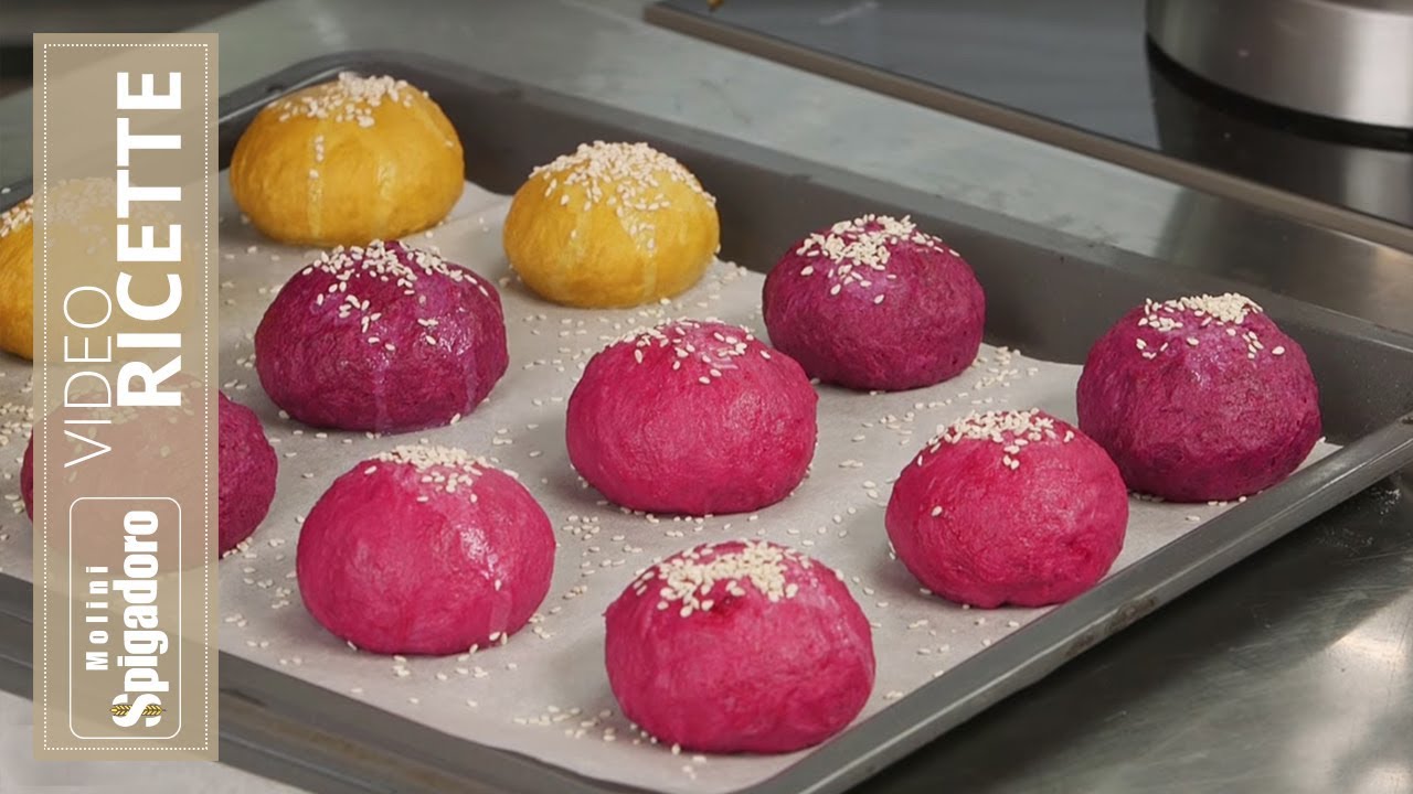RICETTA PANINI MULTICOLOR | Molini Spigadoro