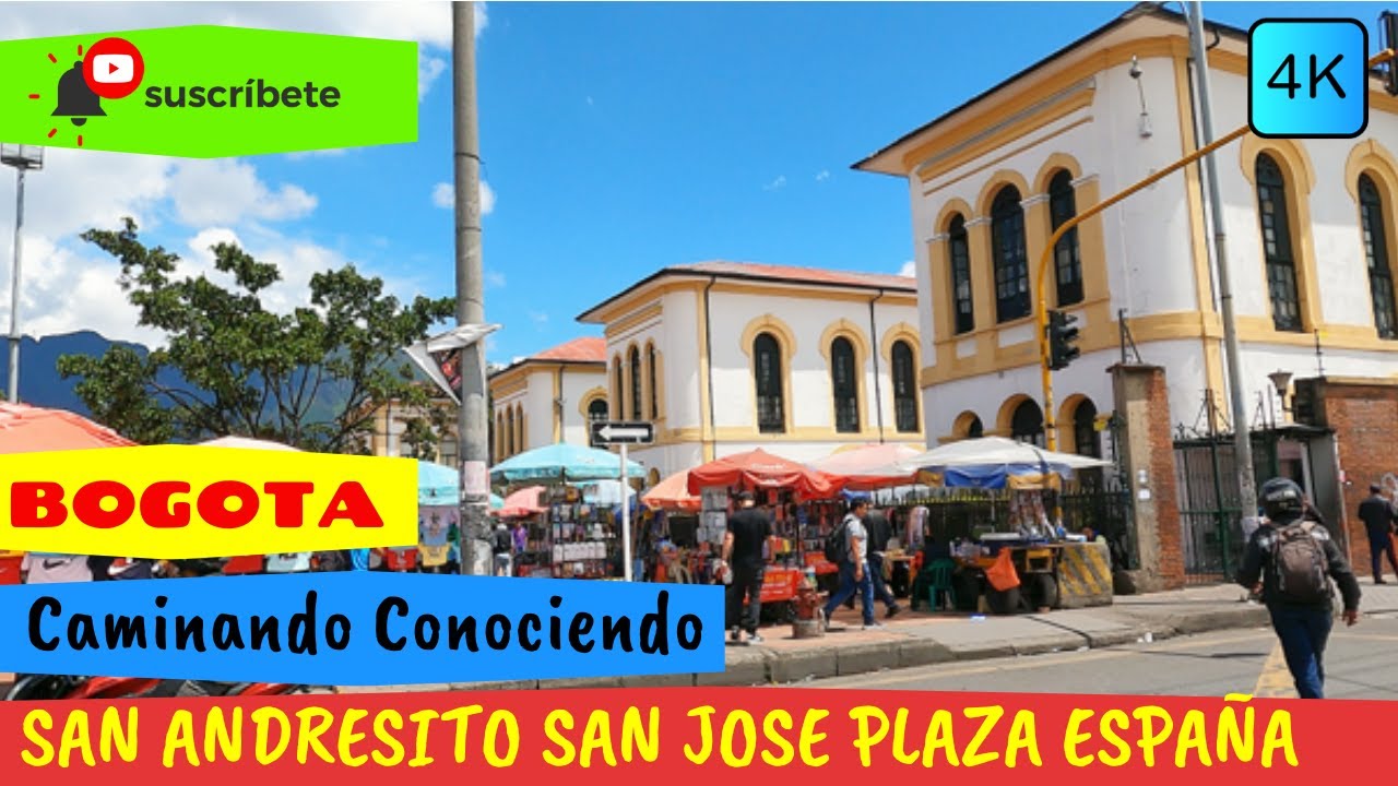 Walking Tour Caminando  San Andresito de San José Plaza España Ventas por Mayor [4K] BOGOTA│COLOMBIA