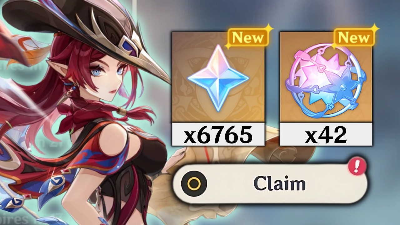 NEW! THIS IS HOW YOU CAN CLAIM 6765 FREE PRIMOGEMS & 42 PULLS FOR LINNEA & CHASCA IN PHASE 1 OF 6.5!