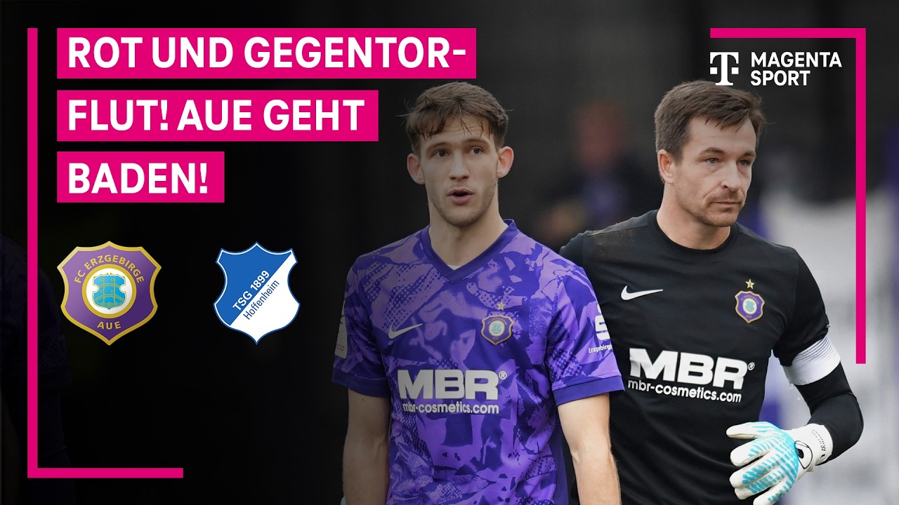 FC Erzgebirge Aue - TSG Hoffenheim II, Highlights mit Live-Kommentar | 3. Liga | MAGENTA SPORT