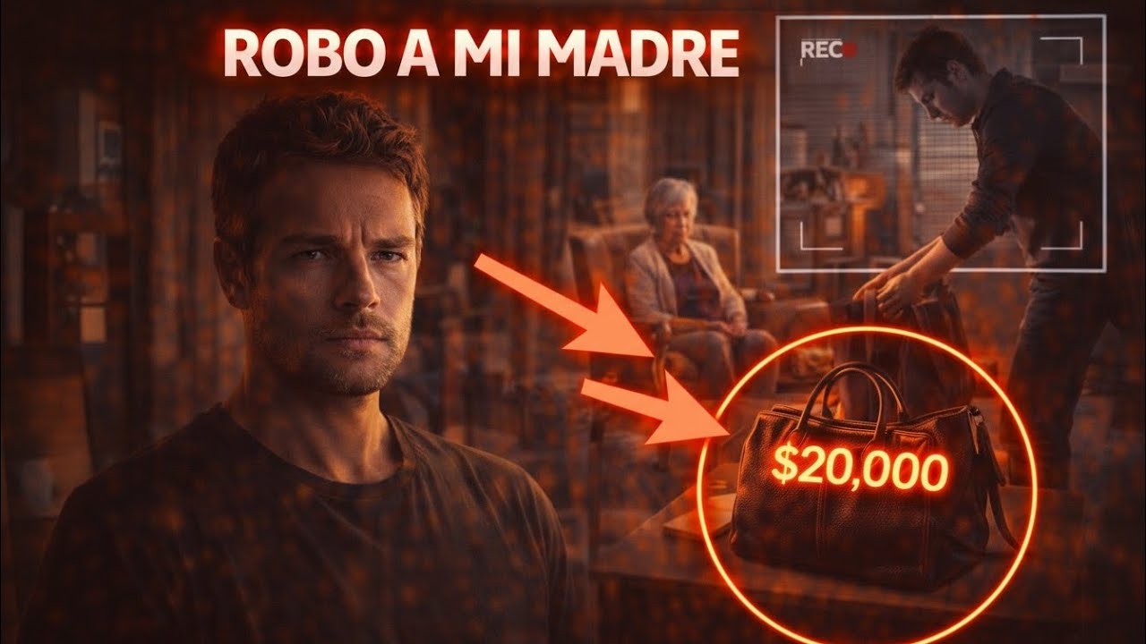 Mi HIJASTRO robó a mi MADRE con demencia… mi esposa lo defendió… ahora está en PRISIÓN