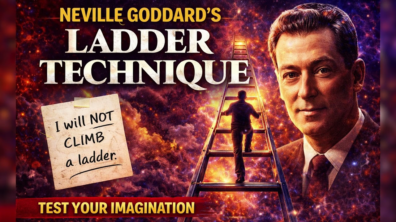 Neville Goddard’s Ladder Technique Proof That Imagination Creates Reality