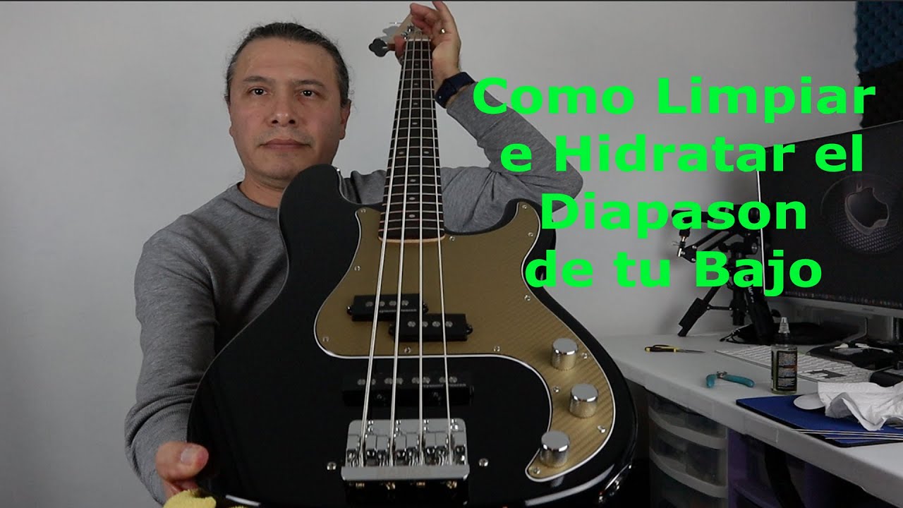 Cómo Limpiar e Hidratar el Diapasón de un Bajo o Guitarra!